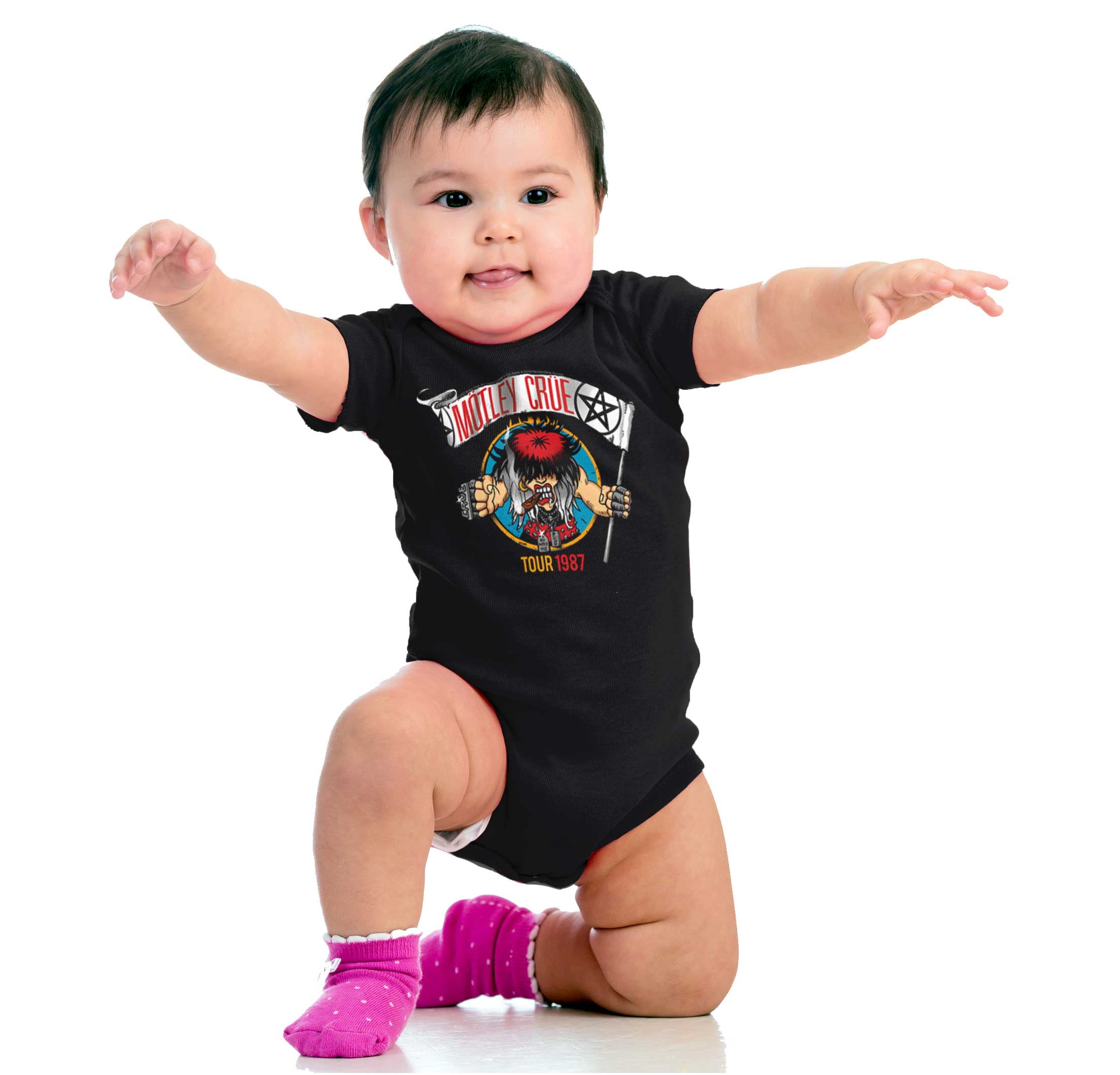 Feelgood Toddler Romper Infant Onesies Baby Bodysuit One-Piece Jersey 0-3 Months Motley Crue Dr