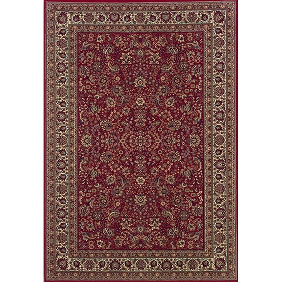 Oriental Weavers Ariana Area Rug 113R3 Red Persian Border 4' x 6' Rectangle