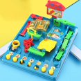 thumbnail image 1 of Jeu de Société Labyrinthe Casse-Tête Compétences Motrices table Sensorielle Labyrinthe Jouet Familial pour Enfants Adultes, 1 of 8