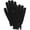 Black, variant on ALFANI Mens Black Slip On Winter Cold Weather Gloves
