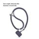 thumbnail image 5 of Sidaley Cordón para teléfono móvil correa para el cuello ajustable Universal colgante Smartphone llaves cámara cuerda portátil caminar extraíble Electrónica Gris oscuro, 5 of 6