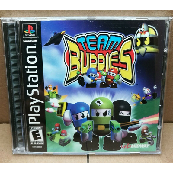 Pre-Owned Team Buddies - Complete in Box, Black Label - PS1 Playstation 1 PSX