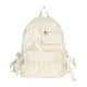 thumbnail image 1 of Mochila escolar de moda con lazo de cinta para adolescentes y niñas, mochila para estudiantes Beige, 1 of 10