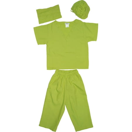 Kids Doctor Dress up Surgeon Costume Set, available in 13 Colors for 1-14 Years