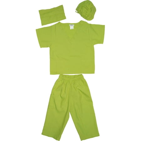 Pink Princess Dress Up Set - Kids Doctor Dress up Surgeon Costume Set, available in 13 Colors for 1-14 Years