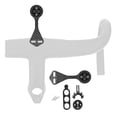 thumbnail image 2 of Bike Computer Mount Out Front Mount Carbon Fiber Bicycle Speedometer Bracket for Mountain Bike Road Bike Handlebar, 2 of 8