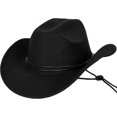 thumbnail image 1 of 2025 Latest Model Vintage Western Cowboy Hat for Men Outback Cowgirl Hat M/L, 1 of 5