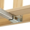thumbnail image 4 of Plank+Beam Classic Solid Wood Full Size Bed Frame with Headboard for Adults, 4 of 10