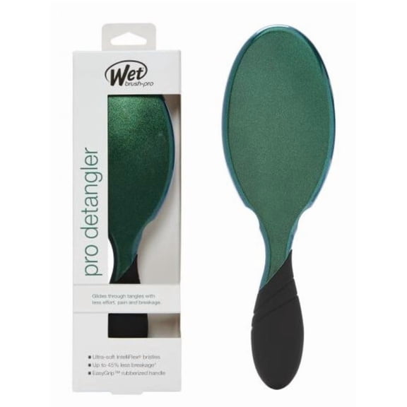 Wet Brush Pro Detangler Hair Brush - Glitter Glam - Forest