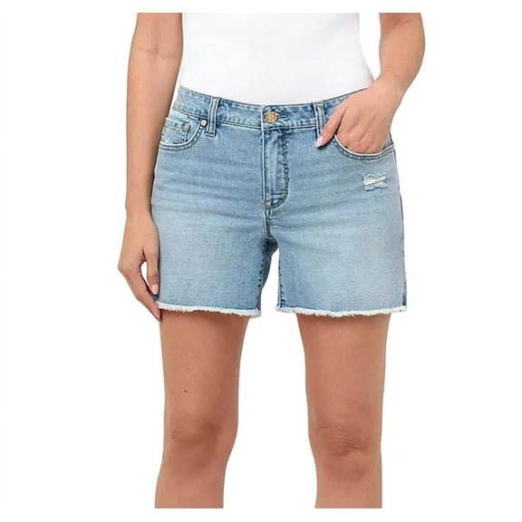 Seven7 Women's Weekend Shorts in Light Wash Size 8