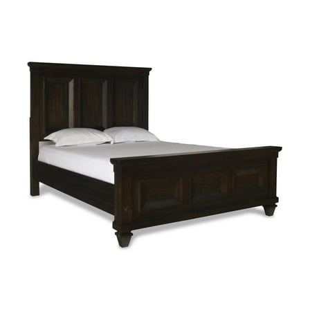 New Classic Furniture Sevilla 5-Piece Wood Queen Bedroom Set in Walnut