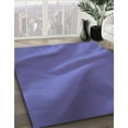 thumbnail image 3 of Ahgly Company Machine Washable Indoor Rectangle Transitional Deep Periwinkle Purple Area Rugs, 5' x 7', 3 of 7