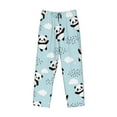 thumbnail image 4 of Disketp Cute Panda Bear Men'S Pajama Pants - Ultra Soft Fleece Sleep And Lounge Pants (Size: S-Xxl), 4 of 9