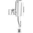 thumbnail image 4 of Induction Urinal Flush Valve Fully Automatic Smart Sensor Toilet Faucet Wall Mounted Touchless Urinal for Public Toilet Men, 4 of 4
