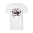 thumbnail image 2 of Wild Bobby It's About To Get Miami Soccer Skyline Sports Men Premium Tri Blend Tee, True White, Medium, 2 of 5
