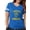 Royal Blue, variant on CafePress - I Stand With Ukraine - Womens Football Shirt