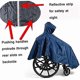 thumbnail image 5 of Waterproof Wheelchair Cape with Hood and Zip, Reusable Full-Coverage Poncho for Seniors and Disabled Users, 5 of 5