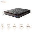 thumbnail image 4 of NNSNG 12 Inch Full Mattress, Hybrid Mattress with Gel Memory Foam & Pocket Springs, Medium Firm for Pressure Relief & Motion Isolation, Black, 4 of 9