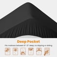 thumbnail image 4 of Funda de colchón MATBEBY California King Cooling Black, 4 of 8