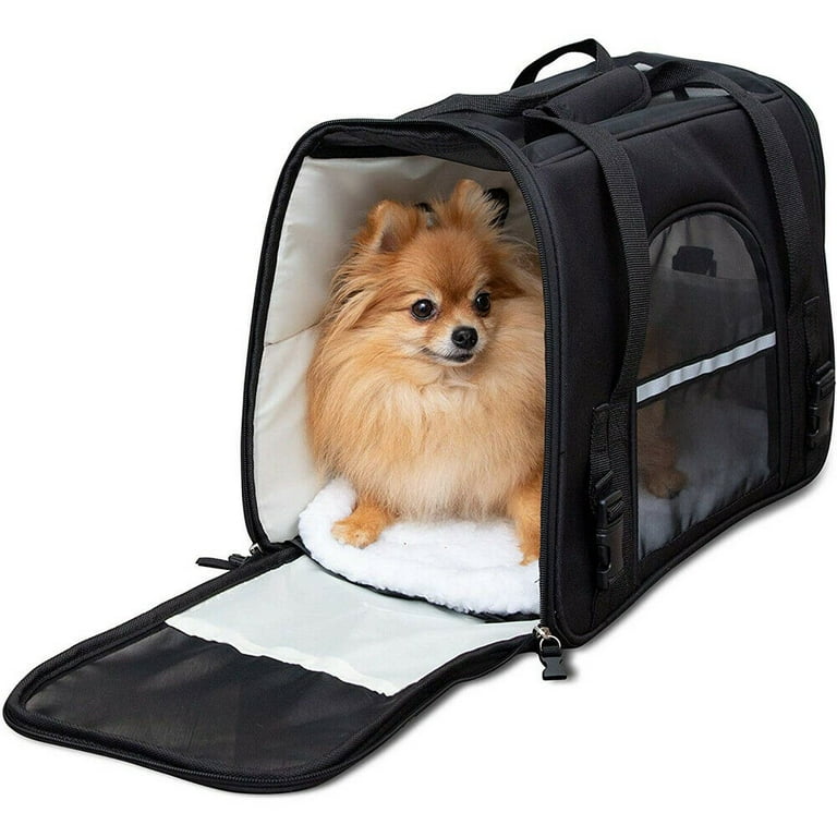 YOLETO Pet Carrier, Soft-Sided Portable Travel Bag, Vet Recommend