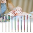 thumbnail image 4 of 10Pcs/Set Nail Drill Bits, Tungsten Alloy Nail Mill Bits for Nail Gel Removing and Nail Surface Polishing, 4 of 7