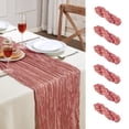 thumbnail image 1 of Tapete de mesa AGIRL, 6 unidades, color rosa, 89 x 305 cm, color bohemio transparente, 1 of 7