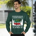 thumbnail image 3 of Christmas Sweatshirt, I Just Want to Go Camping Christmas Sweatshirt, Funny Holiday RV Ugly Sweater, Campfire & Camper Crewneck for Adventurers & Campers, 3 of 5