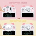 thumbnail image 2 of Colorful Writing Board 8.5 Inch Drawing Board For Children With Built-In Stick Figure Pictures In The Screen, Word Reading Function, Pink, 2 of 7