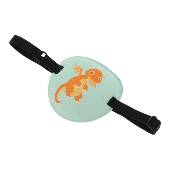 1 Pc Máscara de Sueño 3D Charizard Azul Naranja Funda Suave para los Ojos para Descanso y Viaje