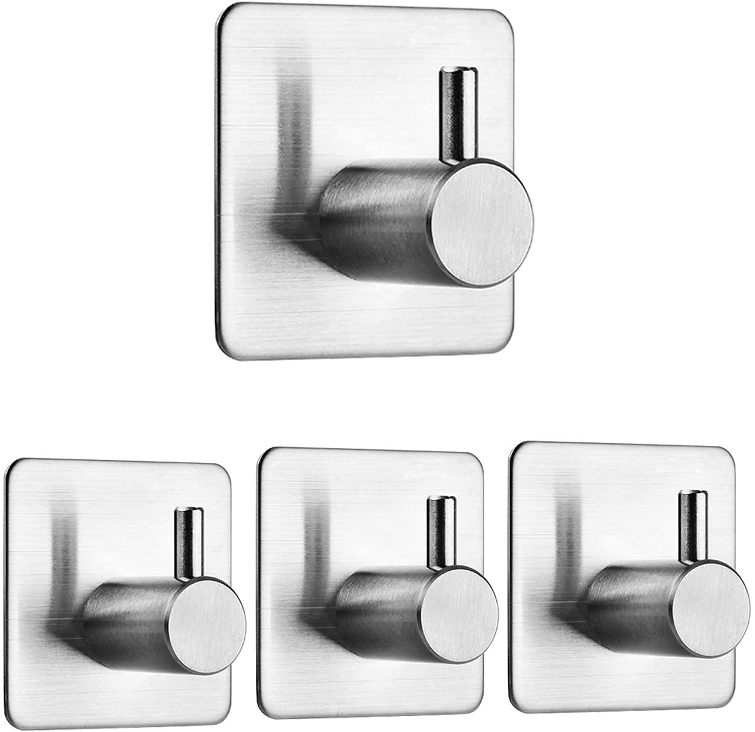 Quality Self Adhesive Hooks Packs Strong Sticky Kitchen Bathroom MULTI USE 