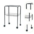 thumbnail image 6 of Serenable Bird Cage Stand Bathroom Tray Iron Frame Simple Multipurpose Practical Pet Cage Stand Side Table for Home Laundry Living Room Black, 6 of 10