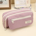 thumbnail image 3 of Under $1 Pencil Case, Pencil Case Large-capacity Pen Bag Cute Storage Pencil Bag for Student Campus Supplies Stationery Back to College, 3 of 9
