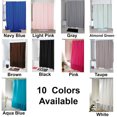 thumbnail image 5 of Pink Extra Long Shower Curtain Liner Plastic 79"L x 71"W, 5 of 5