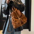thumbnail image 3 of Fashion1eatherBackpack Large Capacicyt School Bag Casual Daypack For Everyday, 3 of 20