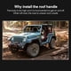 thumbnail image 4 of Manija De Agarre Para Automóvil Manija De Agarre De Seguridad Lateral Trasera Para Automóvil Manija De Agarre Auxiliar Para Jeep Wrangler Yj Jk Tj 1987-2016 Monstrate VI006550-00, 4 of 5
