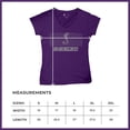 thumbnail image 7 of Shelby Logo Honeycomb Grille Women's V-Neck T-shirt Mustang Cobra GT Muscle Car GT500 GT350 Performance Powered by Ford Tee, 7 of 7