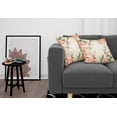 thumbnail image 3 of Ambesonne Floral Throw Pillow Cover 2 Pack, Blooming Hydrangea Flowers, 20", Reseda Green Salmon, 3 of 7