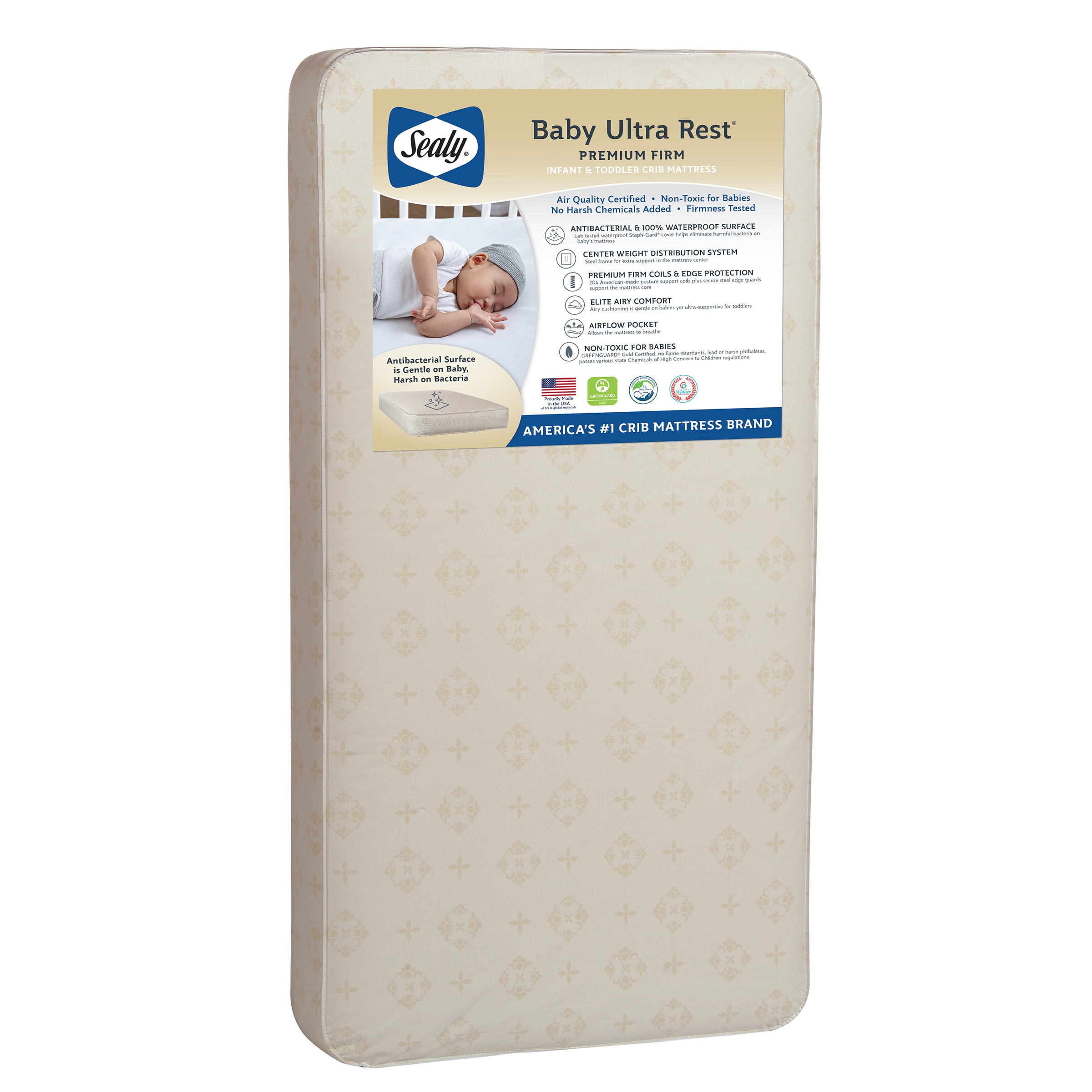 serta nightstar firm comfort crib mattress