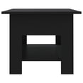 thumbnail image 2 of vidaXL Coffee Table Black 102x55x42 cm Engineered Wood, 2 of 4