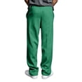 thumbnail image 4 of Hsovts Mens Oversized Baggy Sweatpants Wide Leg Design Soft Fleece Loungewear Pockets Ideal For Gym And Outdoor Activities Dark Green 2xL, 4 of 7