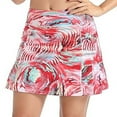 thumbnail image 2 of Ichuanyi Summer Dresses Women's shorts skirt tennis running exercise high waist sports with pockets, 2 of 9