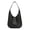 Black, variant on Soft Pebbled PU Hobo Shoulder Bag, Large Capacity Casual Tote Purse for Women, Coffee Brown