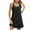 #3-Black Dress, variant on Rvkxad Summer Dresses for Women Under $10 Beach Cover Ups Eyelet Embroidery A Line Flowy Tank Loose Crew Neck Sleeveless Dress Party Beach Sundresses Gift for Women Green S