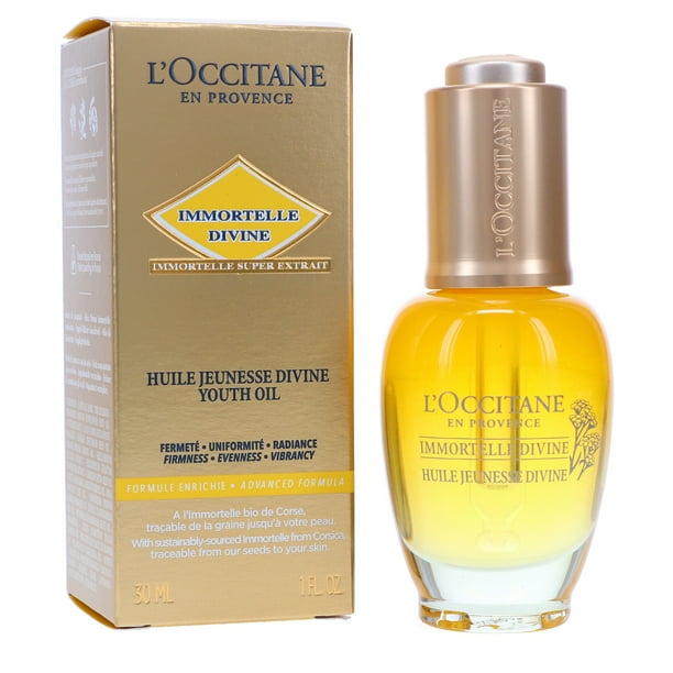L'OCCITANE/IMMORTELLE DIVINE YOUTH OIL 1.0 OZ (30 ML