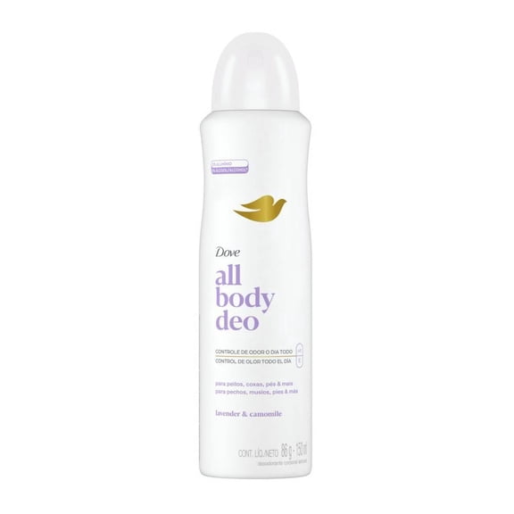 Desodorante Dove All Body Deo Aerosol Lavander & Camomile