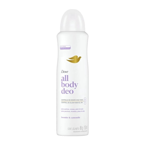 Desodorante Dove All Body Deo Aerosol Lavander & Camomile