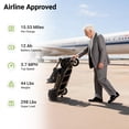 thumbnail image 4 of ScootNGo 4-Wheel Foldable Mobility Scooter for Seniors - 44lbs Ultra Lightweight, Airline Approved, with USB Port & Removable Battery, 4 of 13