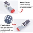 thumbnail image 4 of Adjustable Plastic Number Stamp Roller Stamps with Iron Findings Gray, 4 of 7