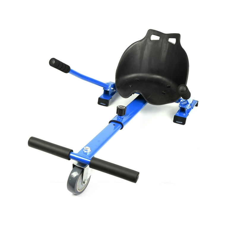 HoverTech 1 All In One Hover Cart Attachment For Hoverboard - Transform  your Hoverboard into a Go Kart with Hovercart - Blue 