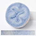 thumbnail image 2 of 3 Pack Knitting Yarn Wool Luxurious Warm-Toned Gradient Mohair Yarn Fine Polyester Thread for Crochet Sweaters Type 4, 2 of 9